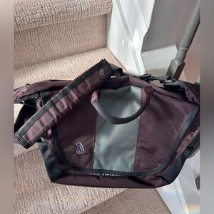 Timbuk2 Black and Burgundy/Purple Laptop Bag